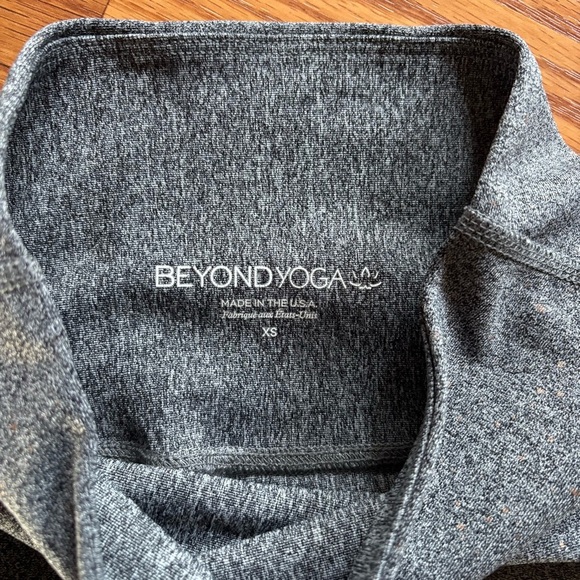 BEYOND YOGA Alloy Ombre Speckled High Waist Leggings XSmall Gray/pink/rose gold - Picture 4 of 8